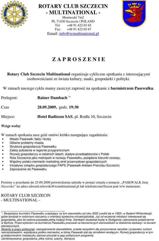 Microsoft Word - zaproszenie_Dambach.doc Microsoft Word - zaproszenie_Dambach.doc